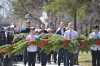 Торжественное возложение цветов к памятнику-монументу  «Воин-освободитель» в микрорайоне 