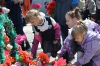Торжественное возложение цветов к памятнику-монументу  «Воин-освободитель» в микрорайоне 