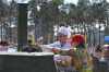 Угощение солдатской кашей Белогорск